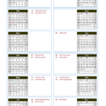 2023 Calendar Template Google Doc 2023 Calendar