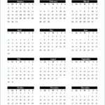 2023 Calendar Templates And Images One Page Calendar 2023 Printable