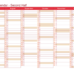 2023 Printable Calendar PDF Or Excel Icalendars