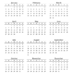 2025 Calendar PDF Word Excel