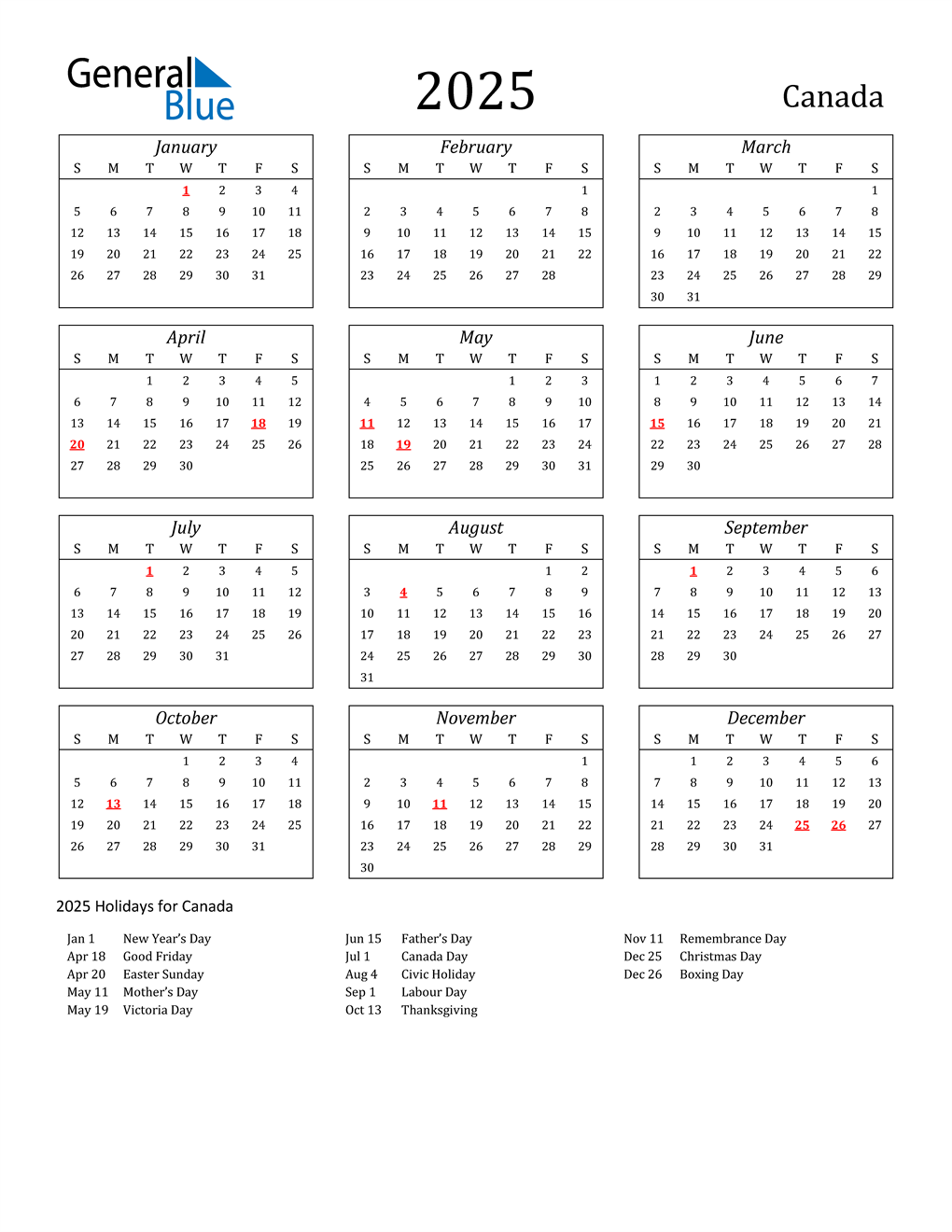 2023 Canada Holidays 2023 Calendar