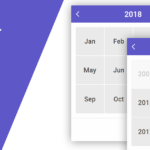 ASP NET And MVC DateEdit Calendar Month Year Picker