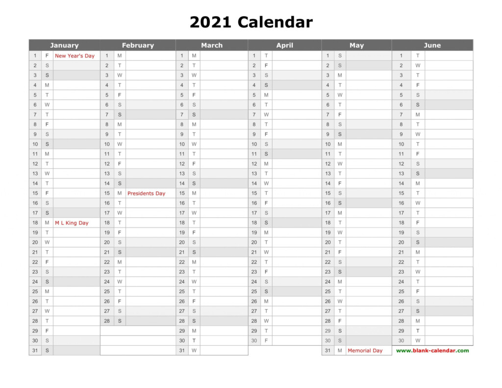 Best Free Printable Calendars 2021 With Lines Get Your Calendar Printable