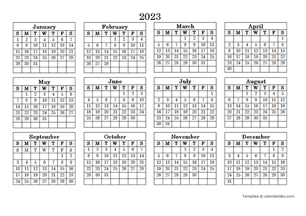 Blank Planning Calendar 2023 Get Calendar 2023 Update