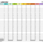 Blank Yearly Calendar Printable Summafinance