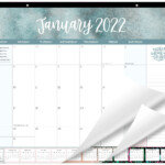Buy Bloom Daily Planners 2022 Calendar Year Desk Wall Monthly Calendar
