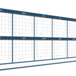 Buy Large Dry Erase Wall 36 X 96 Undated Blank 2023 Reusable