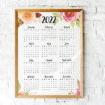 Calendar Year At A Glance Calendar Inspiration Design Downloadable