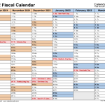 Fiscal Calendars 2022 Free Printable Pdf Templates Fiscal Calendars