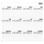 FREE 5 Printable Blank Calendar Samples In MS Word PDF