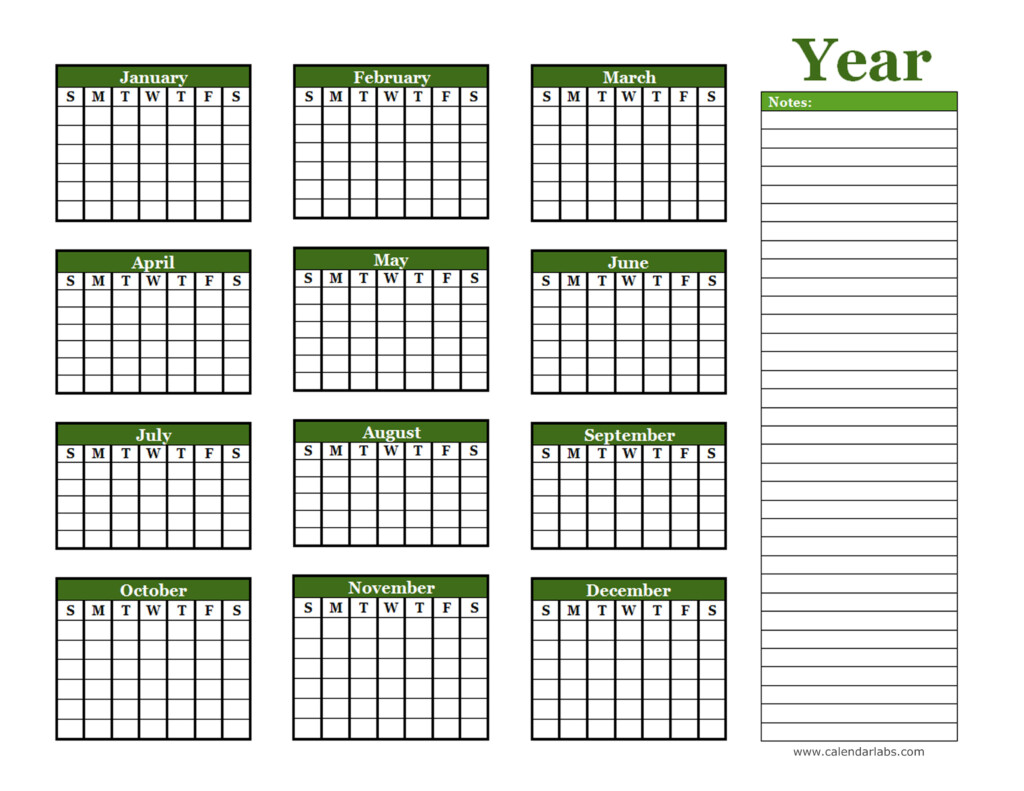 Free Calendar For January 2020 Editable Free Printable Download 