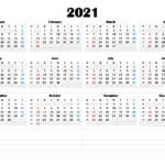 Free Printable 5 Year Calendar 2021 To 2023 Example Calendar Printable