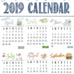 Free Printable Year Long Calendar Calendar Inspiration Design
