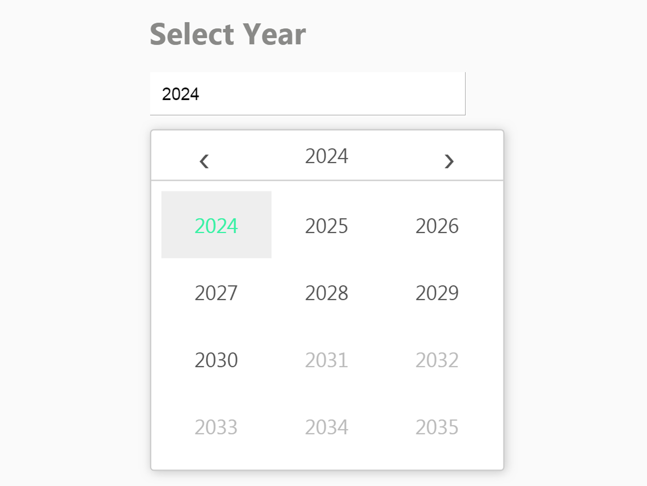 Jquery Datepicker Calendar With Dropdown Month And Year In