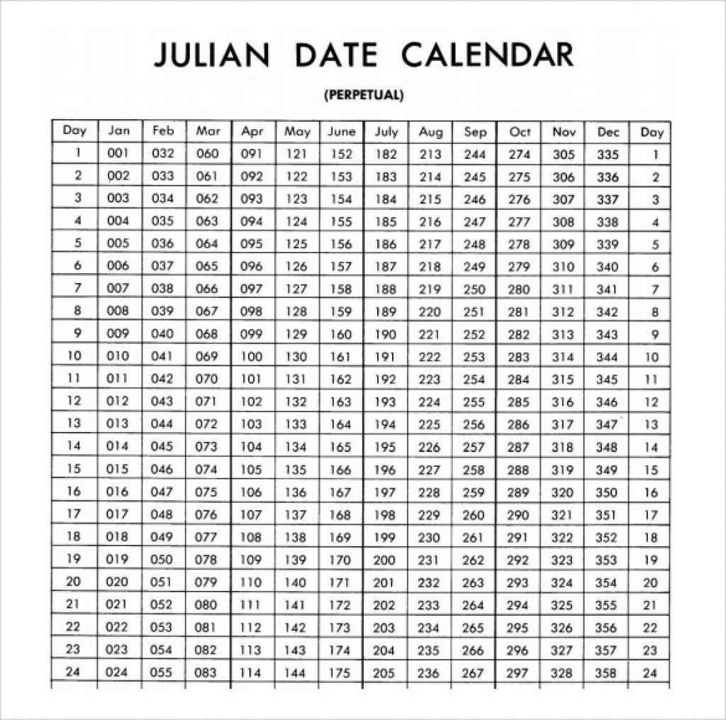 Julian Date Leap Year Calendar Printable Calendar 2022 2023