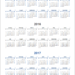 Multi Year Calendar Excel Summafinance