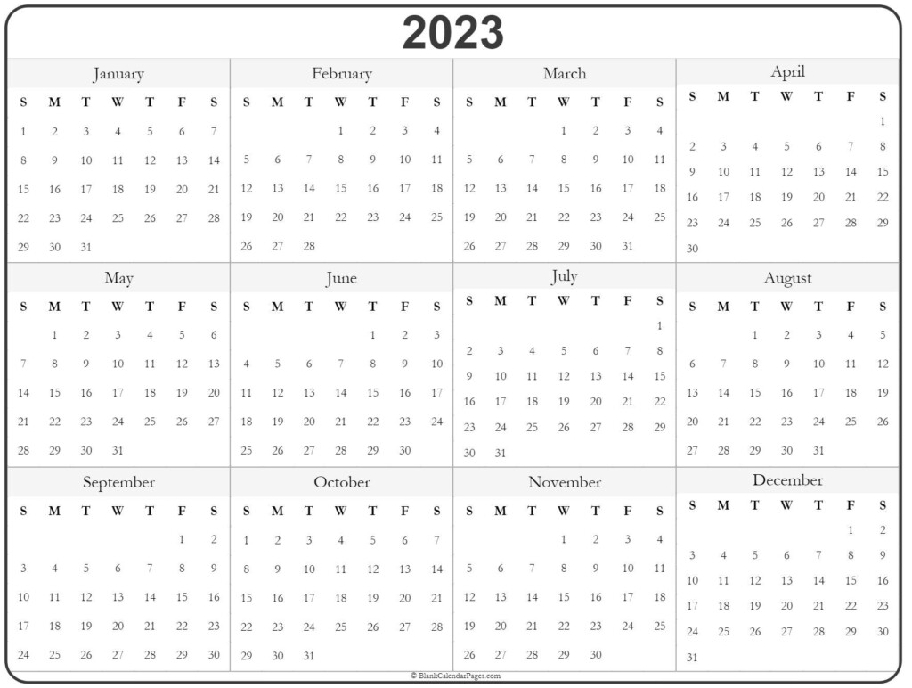 New Printable Calendar 2023 Images Calendar With Holidays Printable 2023