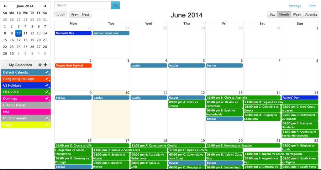 PHP Event Calendar Host Your Own Event Calendar In Minutes 