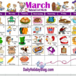 Pin By Patti Taylor On Fun Holidays March Holidays Holiday Calendar