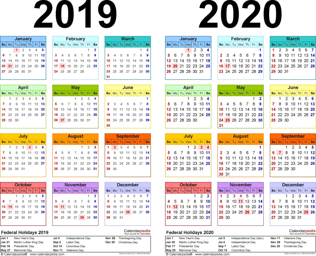 Pocket Calendar 2020 Printable Frr Calendar Template Printable 