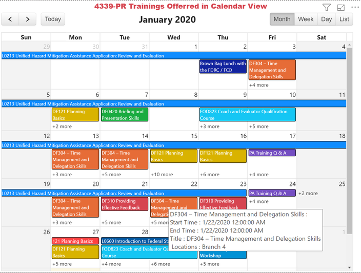Powerbi Power BI Calendar Visualisation Stack Overflow