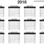 Printable Calendar Year On One Page Calendar Printables Free Templates