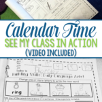 What Does Calendar Time Look Like In My Classroom Watch The Video