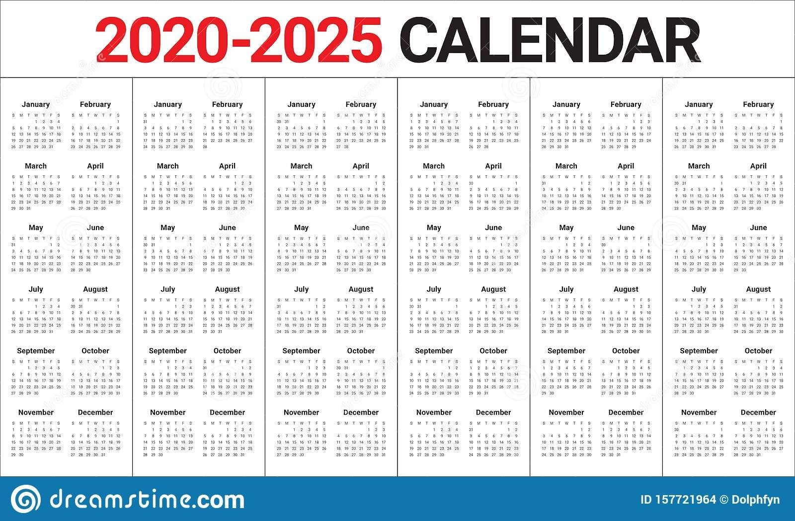 Year 2022 Calendar Templates 123calendarscom 5 Year Calendar YearlyCalendars