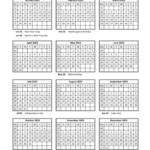Yearly Printable Calendar 2023 With Holidays Free calendar template